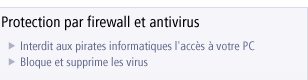Firewall + antivirus